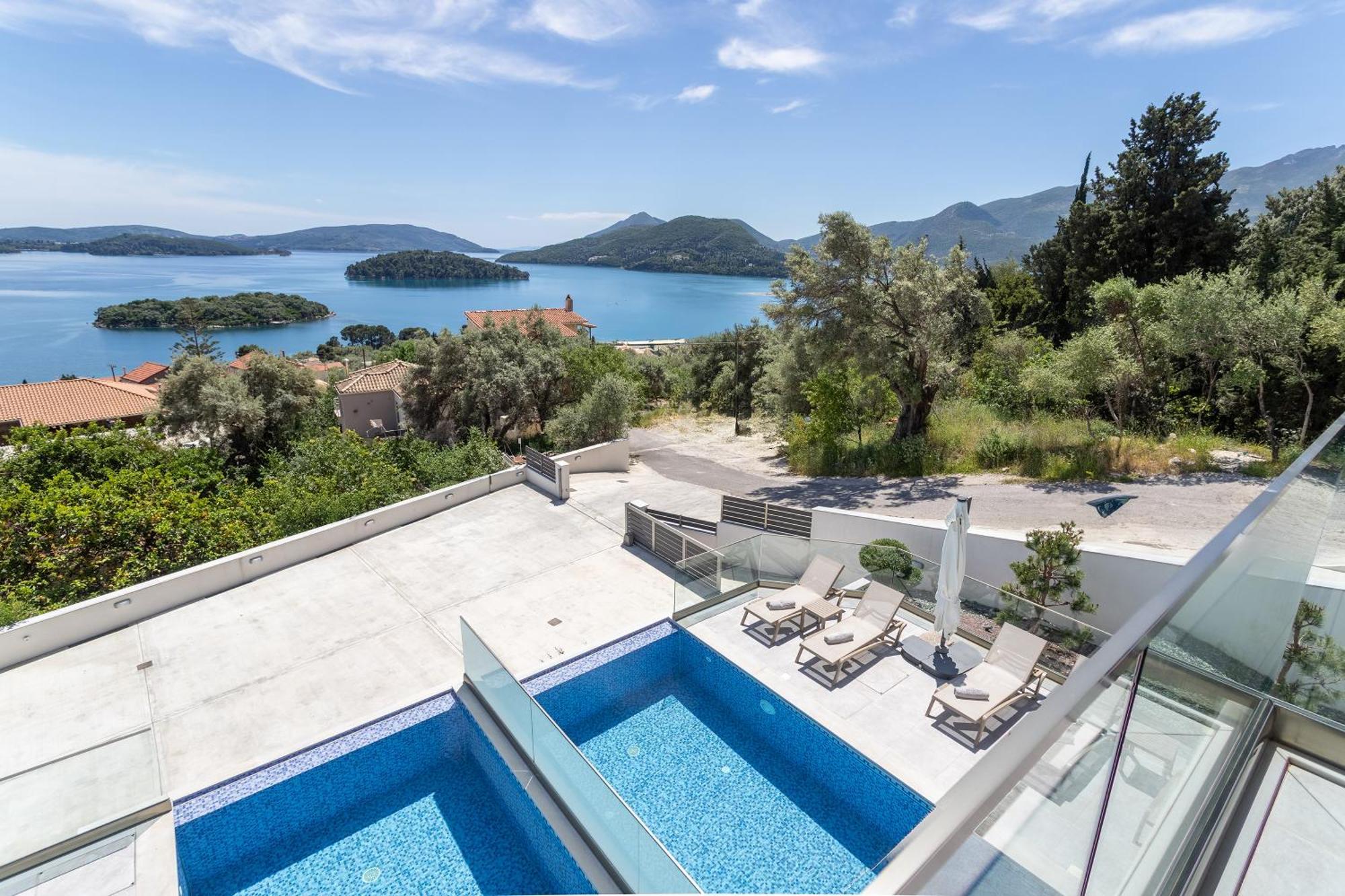 Diamond Blue Villas Lefkada Nydri  Ngoại thất bức ảnh